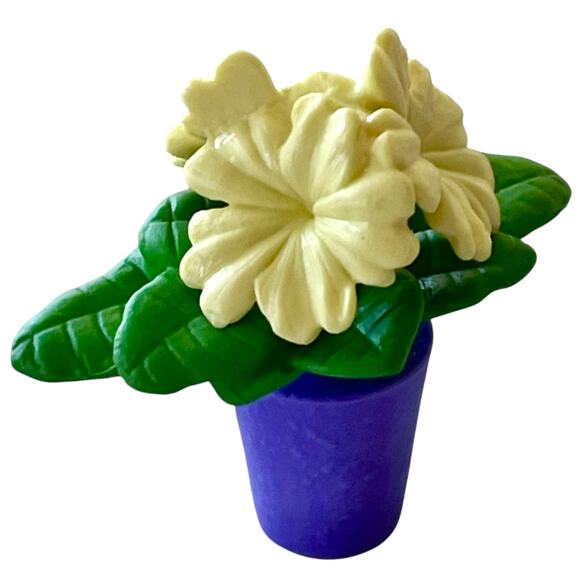 American Girl Yellow Daisy FLOWER Purple Plant Blaire Farm Garden Doll Accessory - Picture 6 of 7